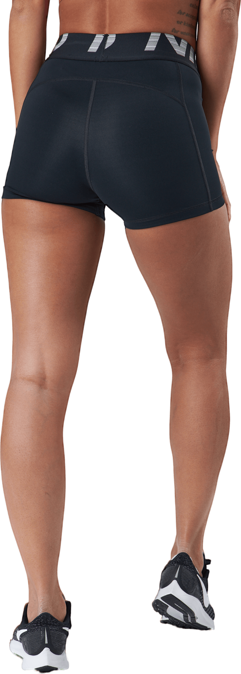 Nike Pro Dri-fit Women's 3" Gr Black/black/white - Bild 3