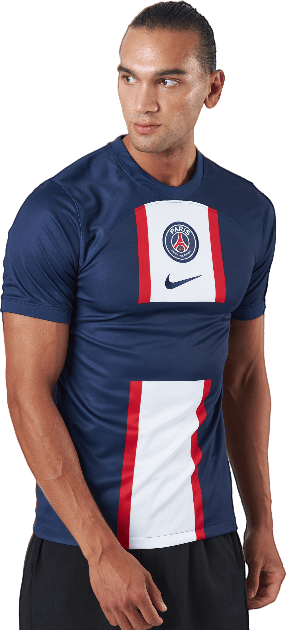 Psg M Nk Df Stad Jsy Ss Hm Midnight Navy/white/midnight N - Bild 2