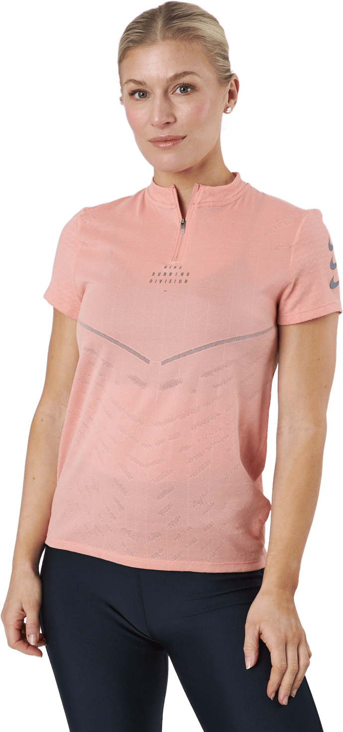 Nike Dri-fit Adv Run Division  Lt Madder Root/black