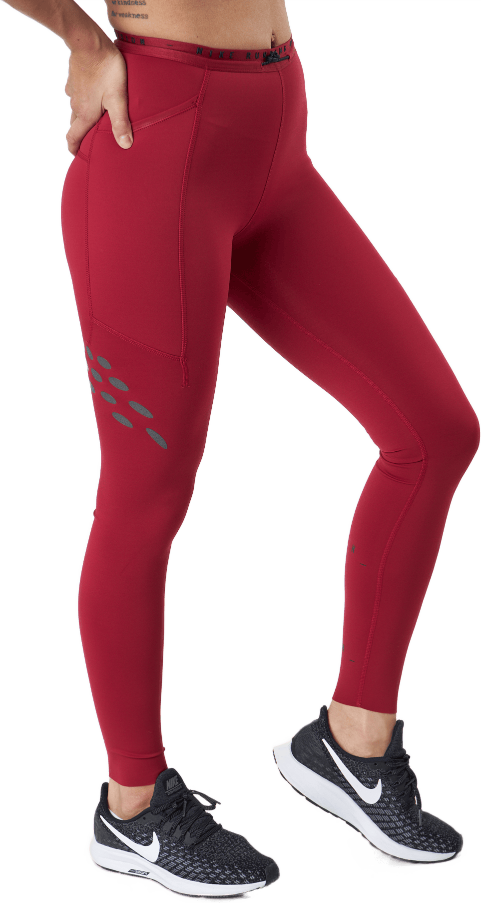 Nike Dri-fit Run Division Wome Pomegranate/black - Bild 2