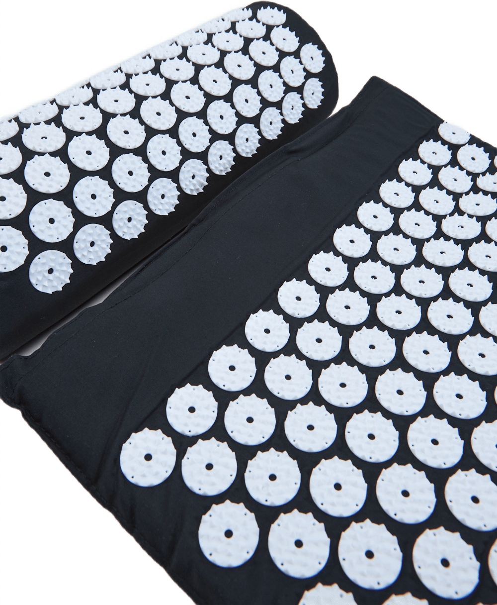 Acupressure Mat W/ Pillow Black - Bild 2
