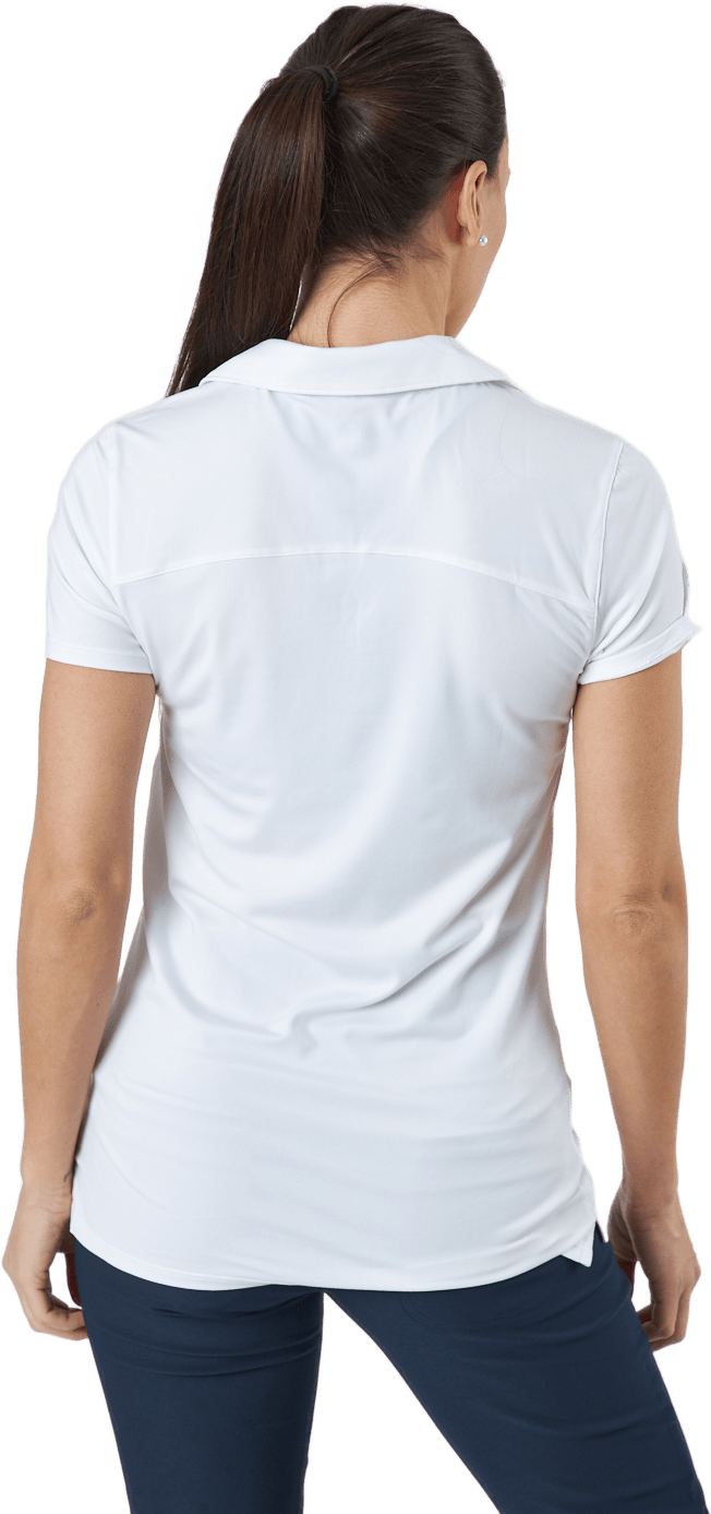 W Cloudspun Coast Polo Bright White - Bild 3