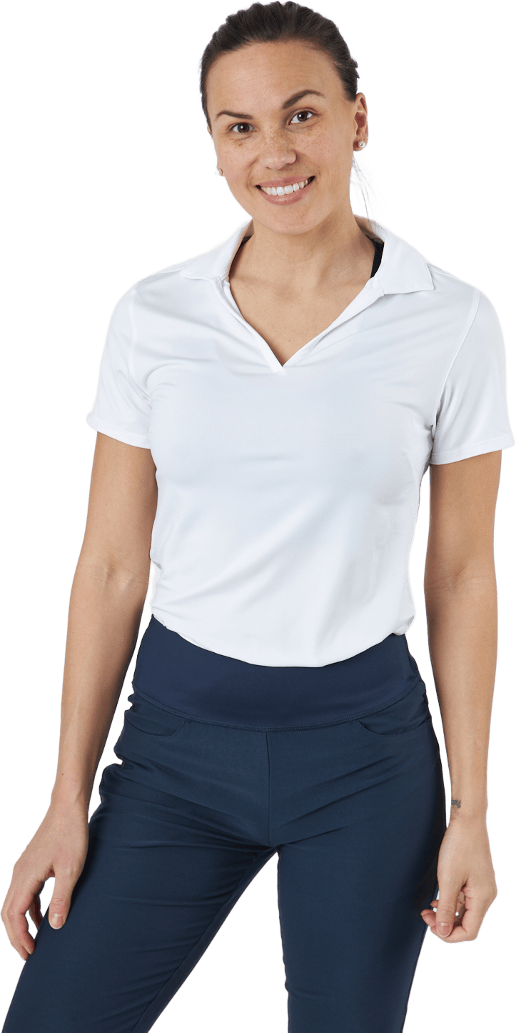 W Cloudspun Coast Polo Bright White - Bild 6