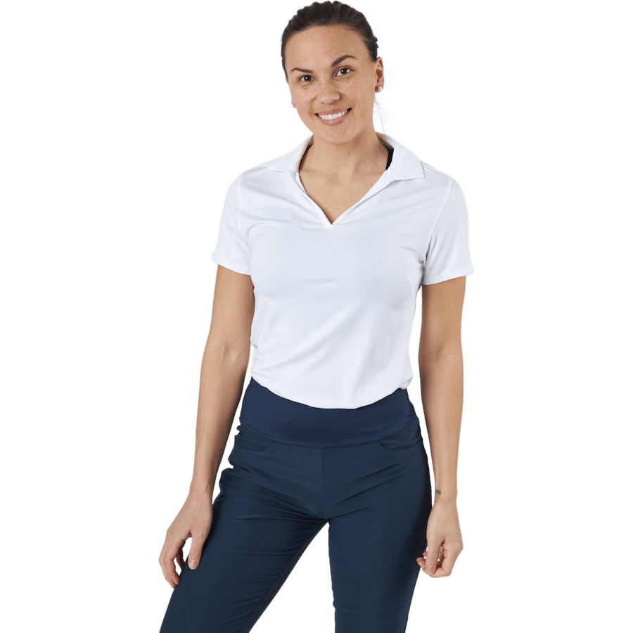 W Cloudspun Coast Polo Bright White - Bild 6