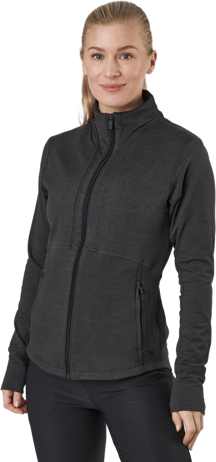 W Cloudspun Daybreak Jacket Puma Black Heather - Bild 2