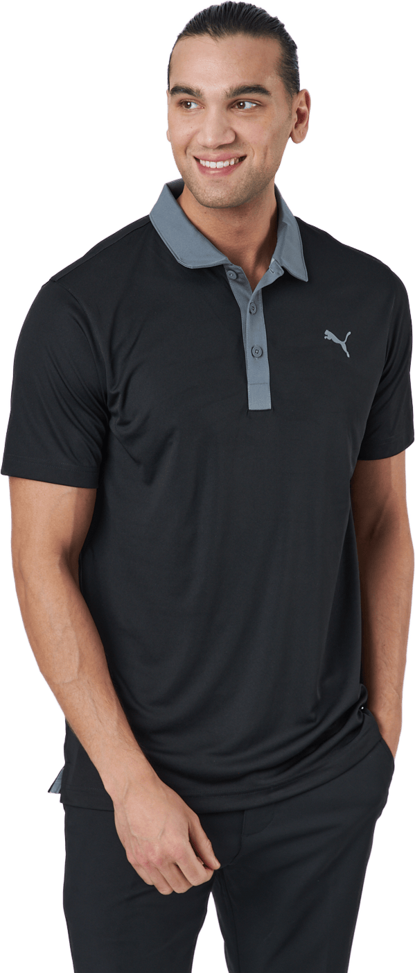 Gamer Polo Puma Black-quiet Shade - Bild 2