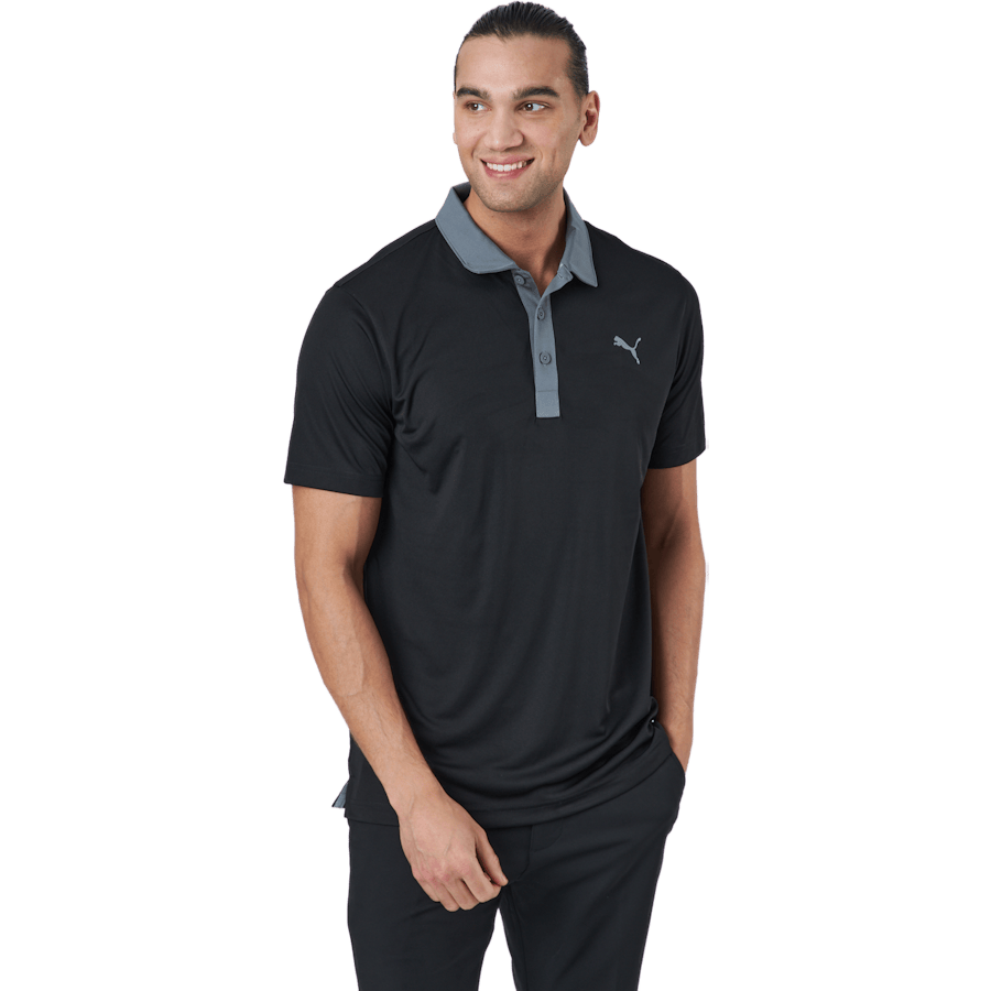 Gamer Polo Puma Black-quiet Shade - Bild 2