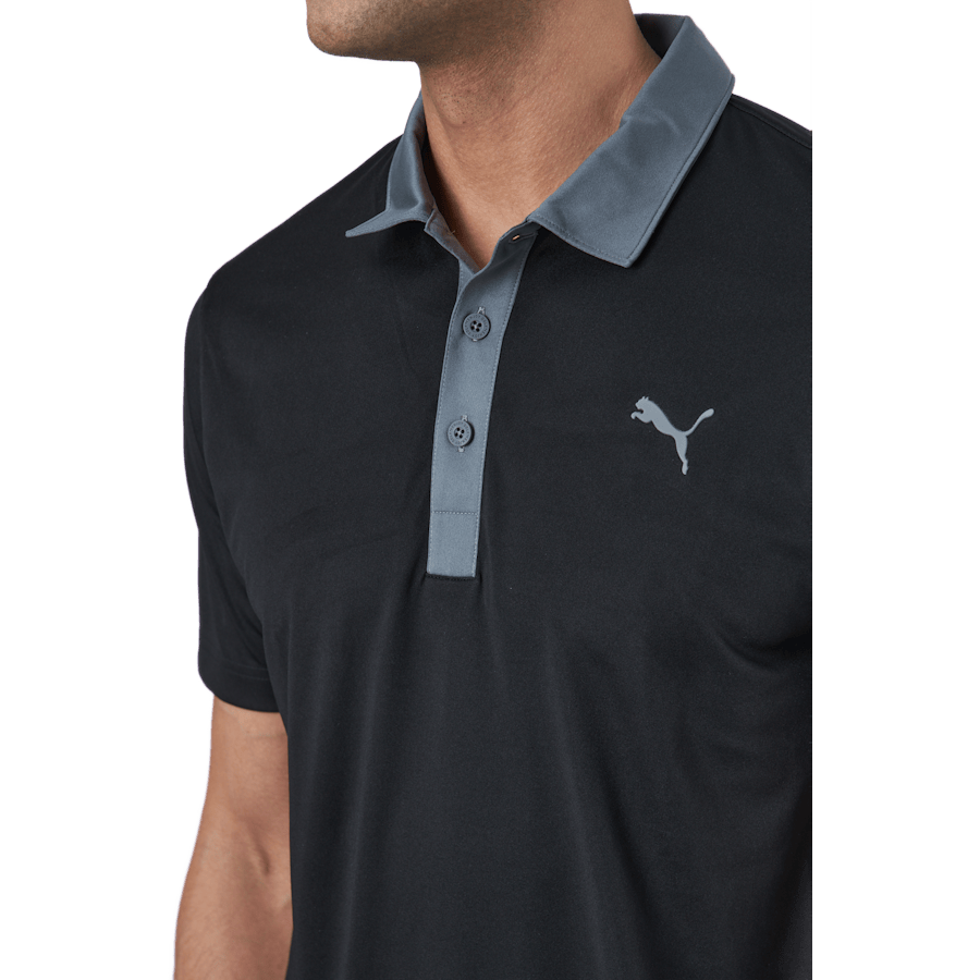 Gamer Polo Puma Black-quiet Shade - Bild 4
