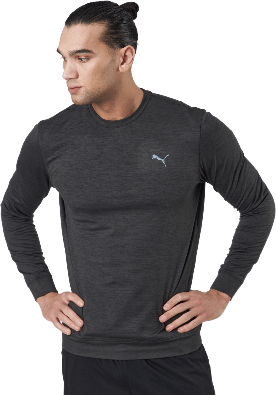 Cloudspun Crewneck Puma Black Heather