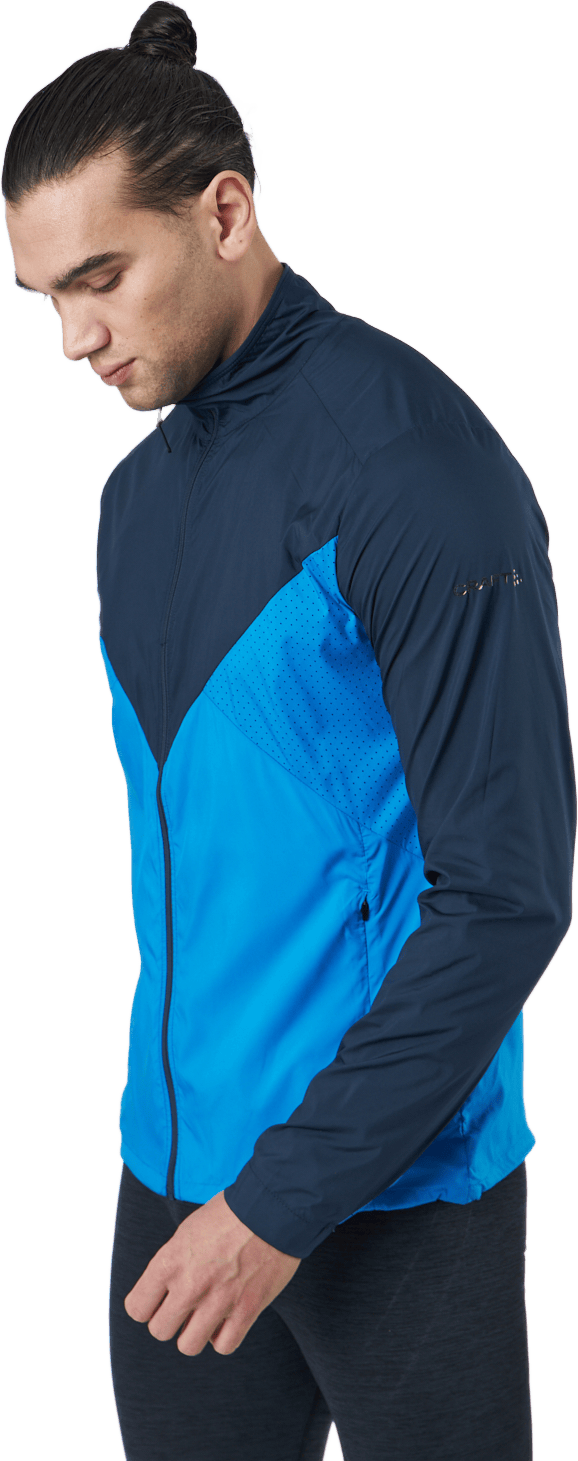 Adv Essence Wind Jacket M Blaze-sarek, Male, Kläder, jackor, Löpning, Blå, XL