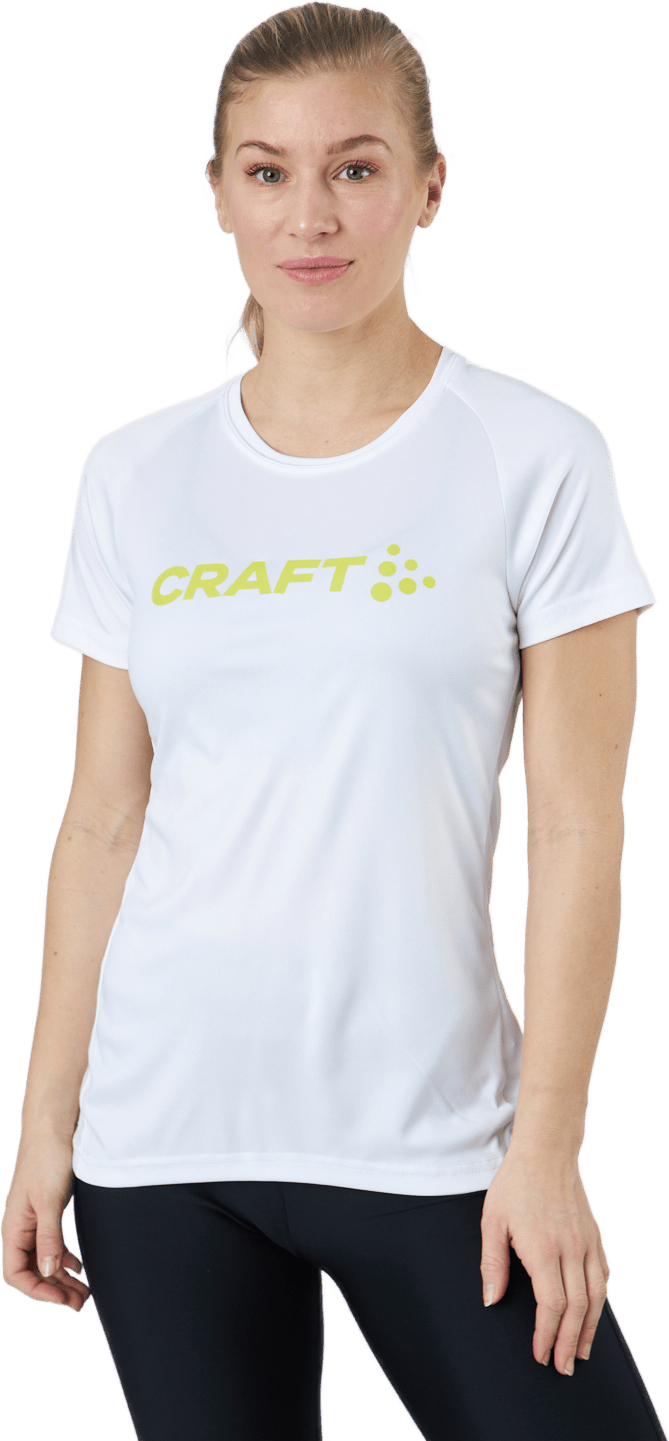 Core Unify Logo Tee W White