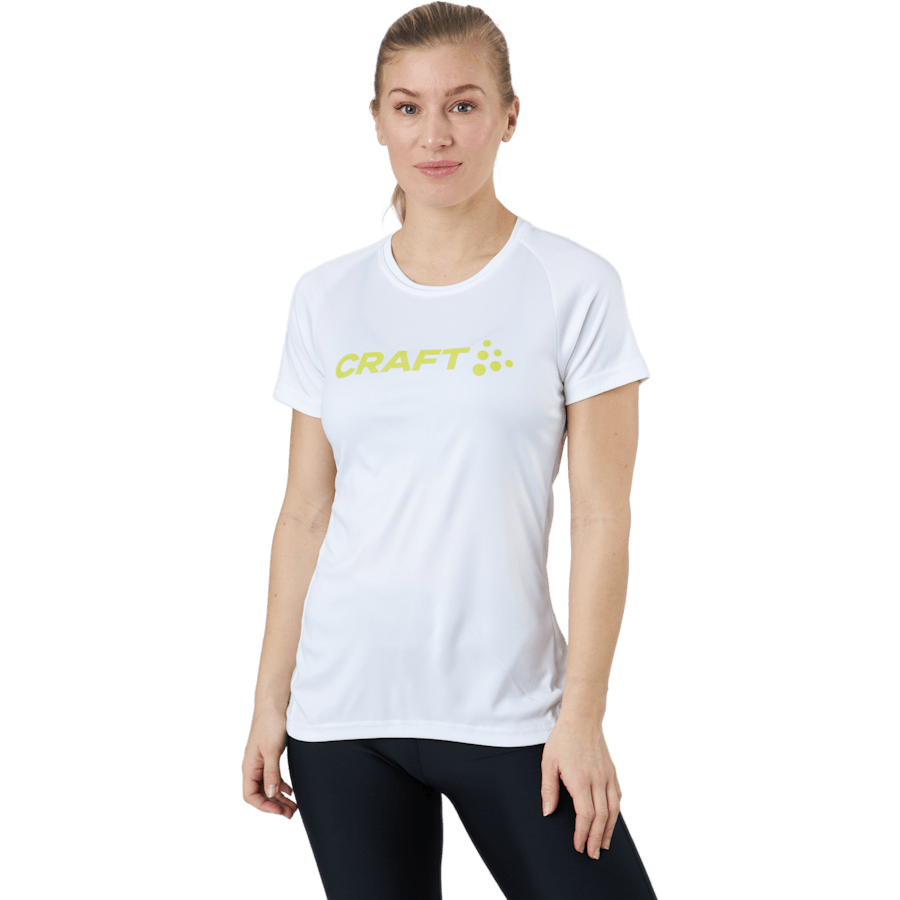 Core Unify Logo Tee W White