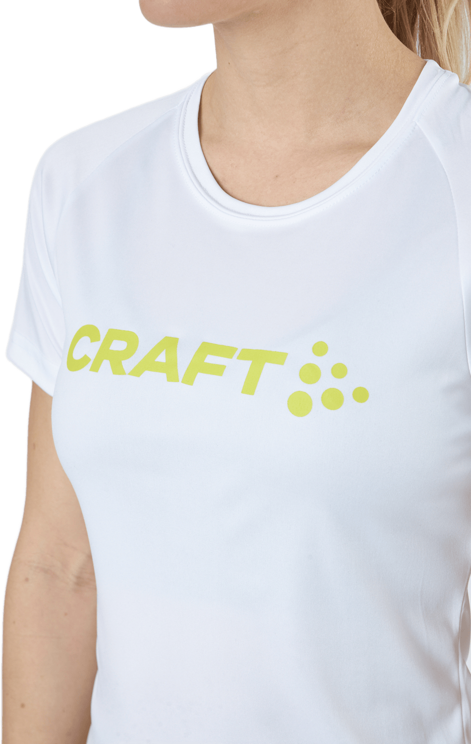 Core Unify Logo Tee W White - Bild 4