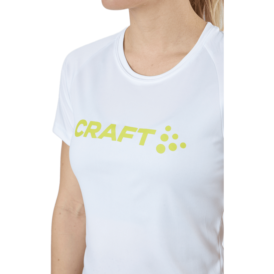 Core Unify Logo Tee W White - Bild 4