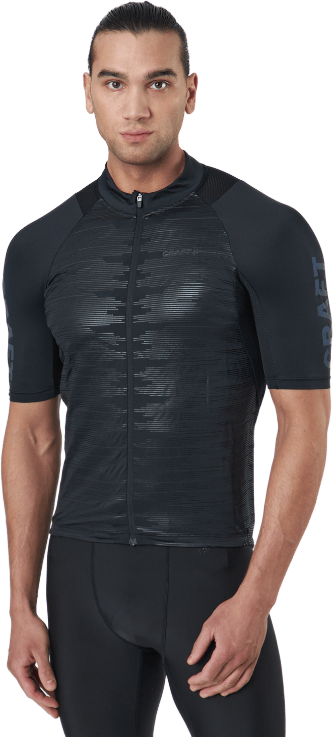 Adv Endur Lumen Jersey M Black/black