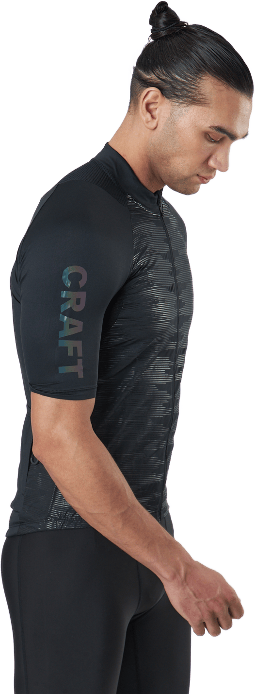 Adv Endur Lumen Jersey M Black/black - Bild 2