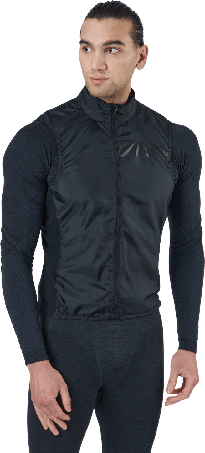 Essence Light Wind Vest M Black, Male, Apparels, jackets, Cycling, Black, M