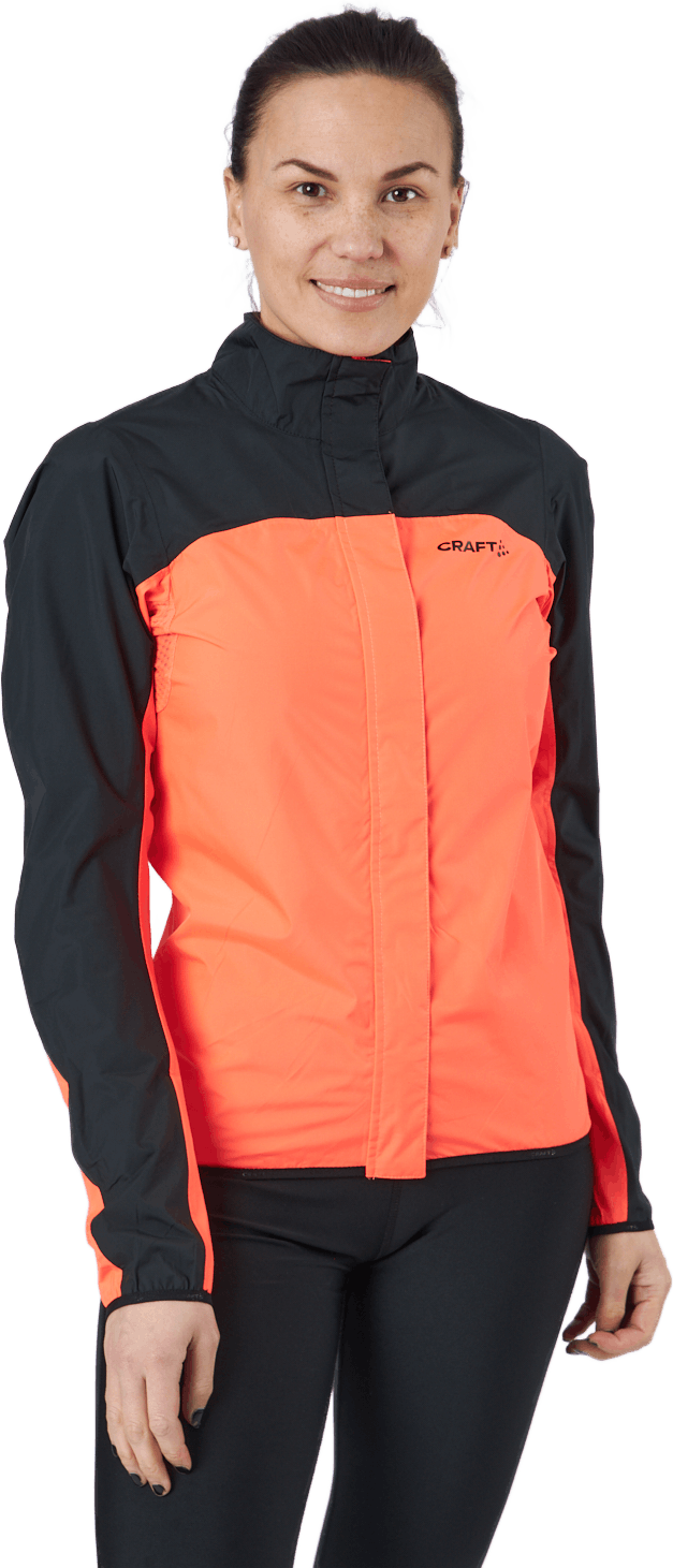 Core Endur Hydro Jkt W Black/shock, Female, Vaatteet, takit, Pyöräily, Monivärinen, L