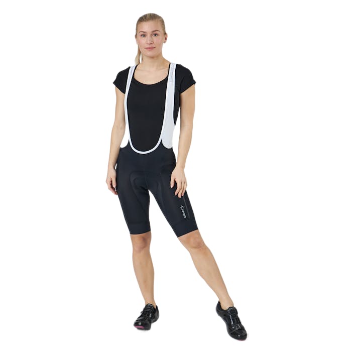 Adv Endur Bib Shorts W Black, Female, Apparels, Leggings, Cycling, Black, XL