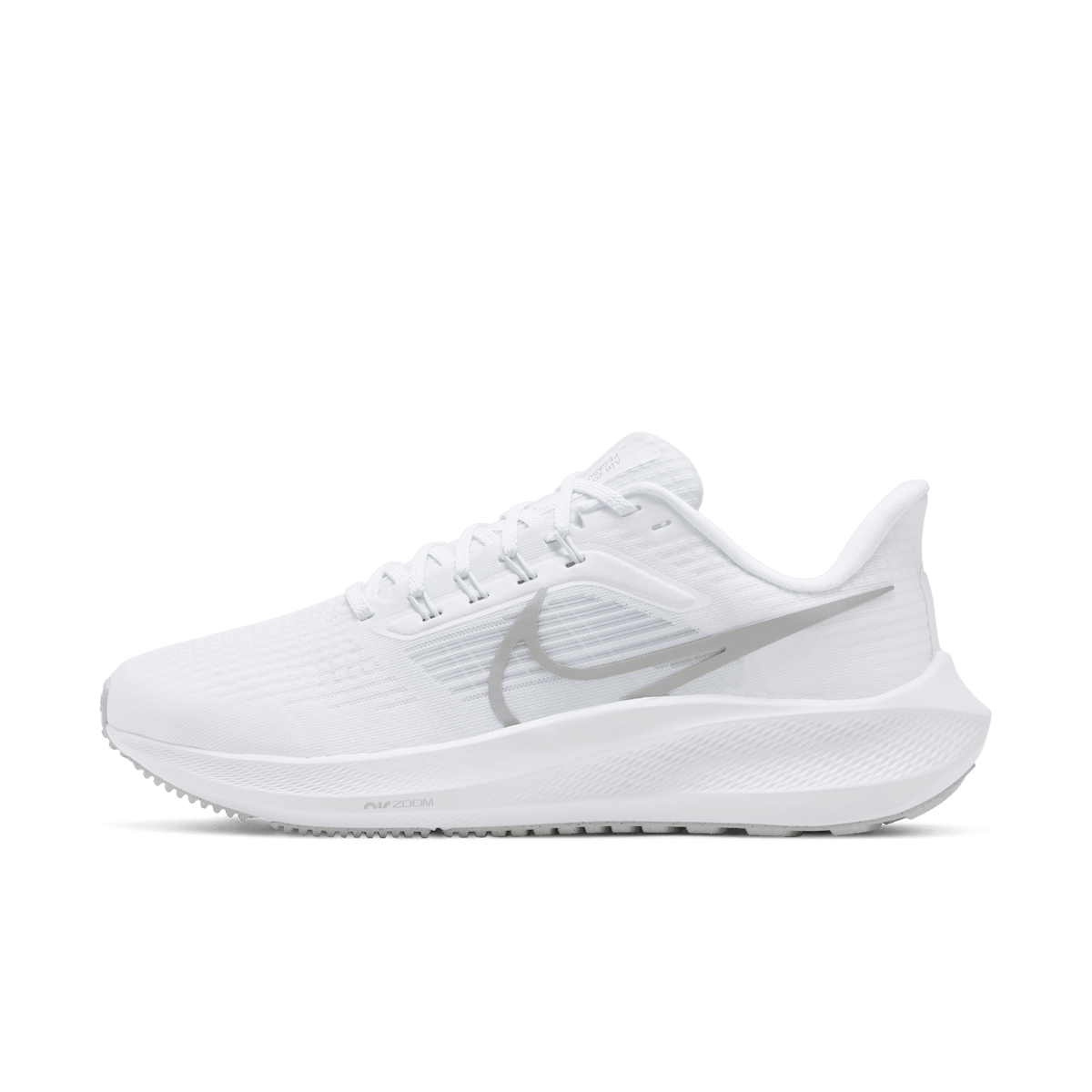 Nike Air Zoom Pegasus 39 Women White/metallic Silverpure Pla Le