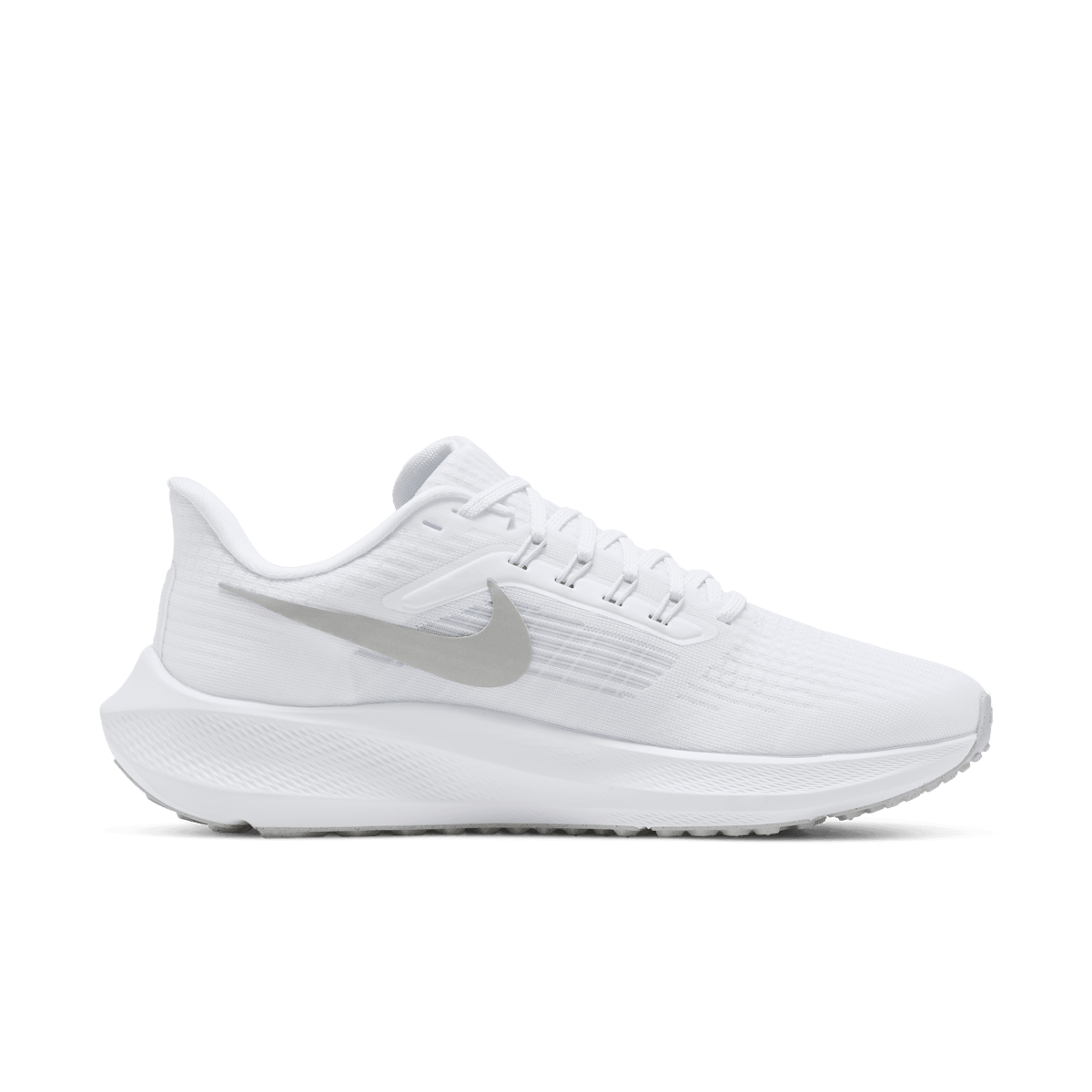 Nike Air Zoom Pegasus 39 Women White/metallic Silver-pure Pla