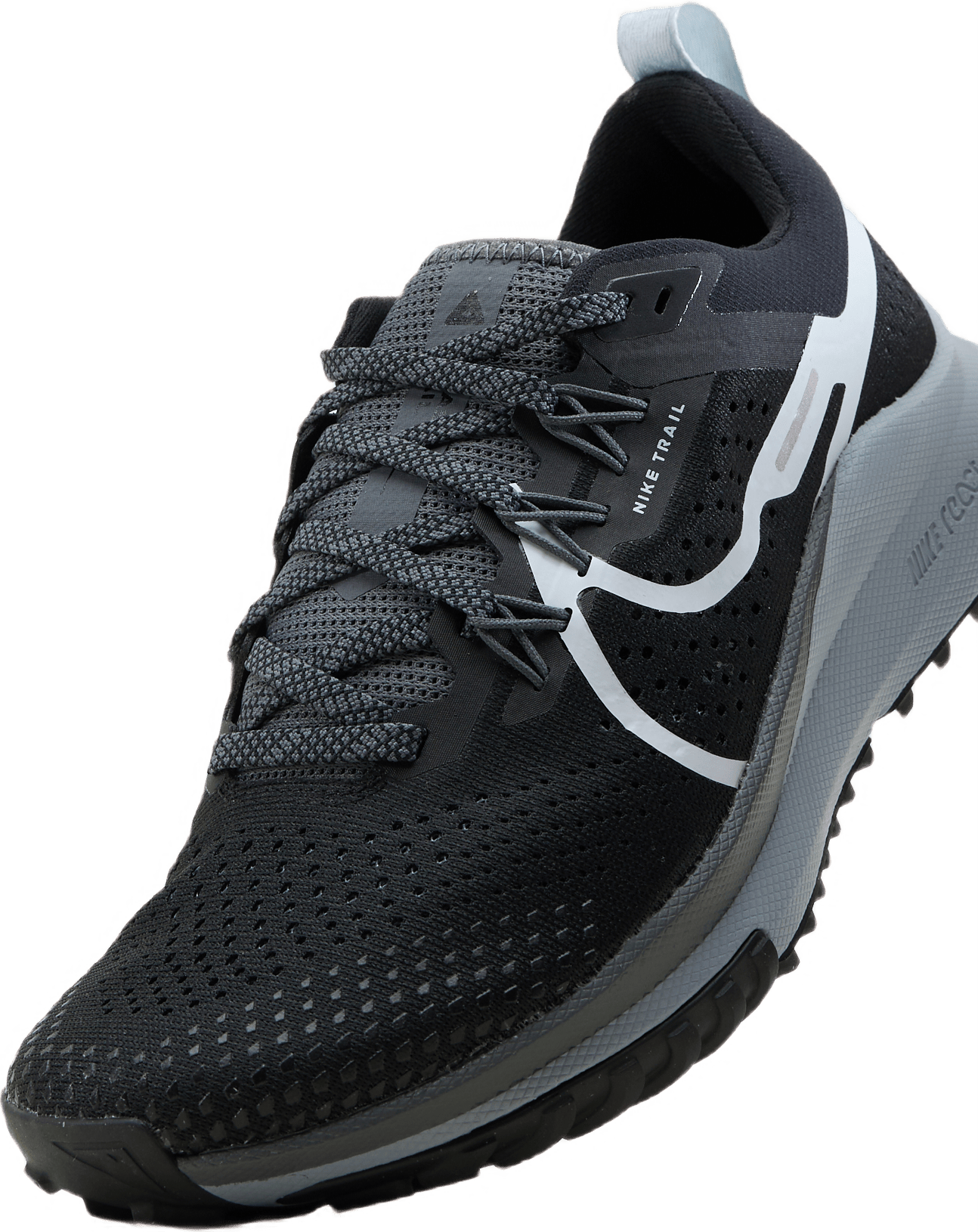 React Pegasus Trail 4 Women's Trail Running Shoes BLACK/AURA-DARK GREY-WOLF GREY - Bild 6