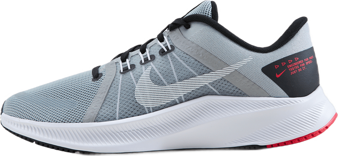 Nike Quest 4 Men's Running Sho Lt Smoke Grey/white-black-sire, Male, Chaussures, Chaussures de course, Courses, Gris, EU 41