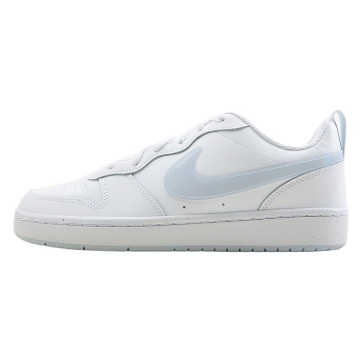 Nike Court Borough Low 2 Big K White/aura-white, Unisex, Buty, Sneakersy, EU 37,5