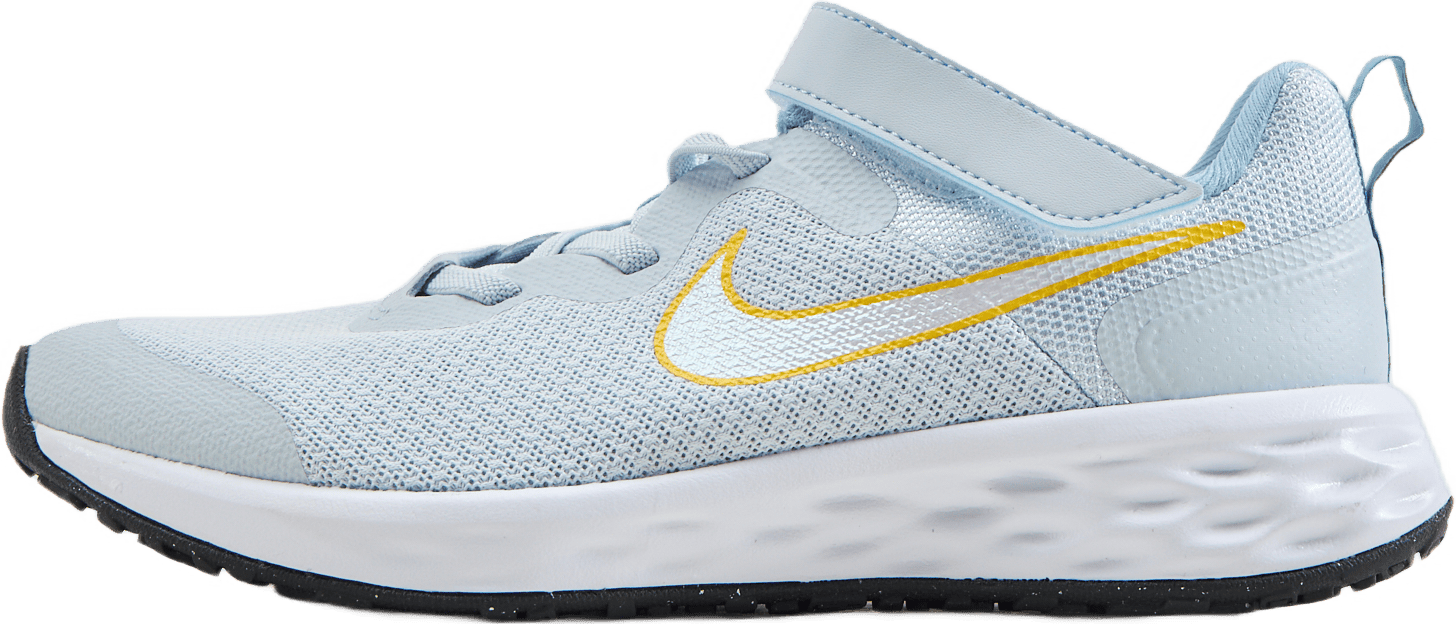 Nike Revolution 6 Little Kids' Aura/multi-color-worn Blue, Unisex, Skor, Sneakers, Blå, EU 30