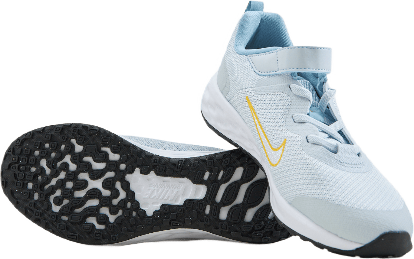 Nike Revolution 6 Little Kids' Aura/multi-color-worn Blue - Bild 7