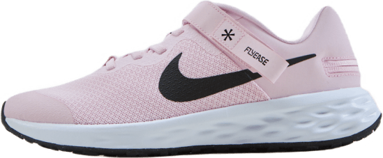 Revolution 6 FlyEase Big Kids' Easy On/Off Road Running Shoes PINK FOAM /BLACK, Unisex, Skor, Sneakers, Rosa/Svart, EU 37,5