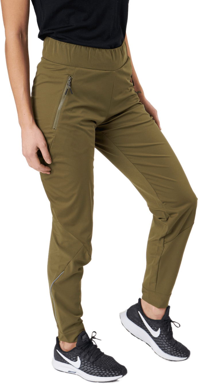 Thale Pant Tweed, Female, Odzież, Spodnie, Brązowy, L