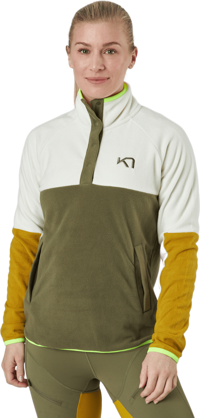 Ane Midlayer Nwhite, Female, Apparels, Shirts, Blue/White, M