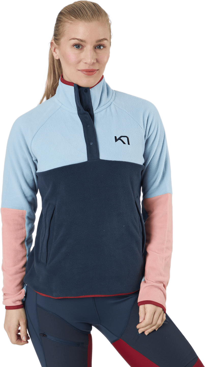 Ane Midlayer Misty, Female, Apparels, jackets, Blue, XL