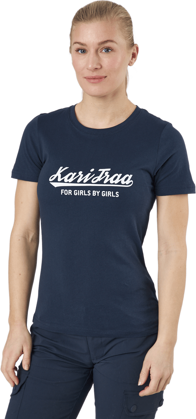 Mölster Tee Marin, Female, Kleding, T-shirt, Blauw, XL