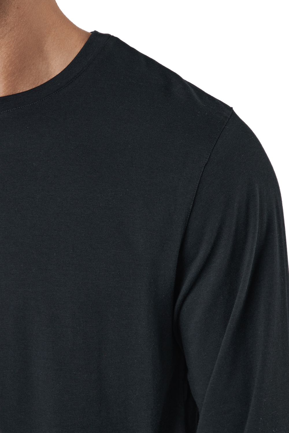 Long Sleeve Tee Bamboo Black - Bild 4