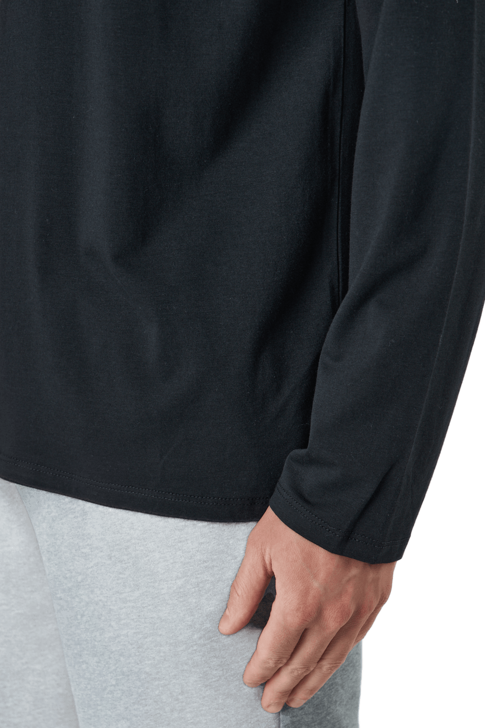 Long Sleeve Tee Bamboo Black - Bild 5