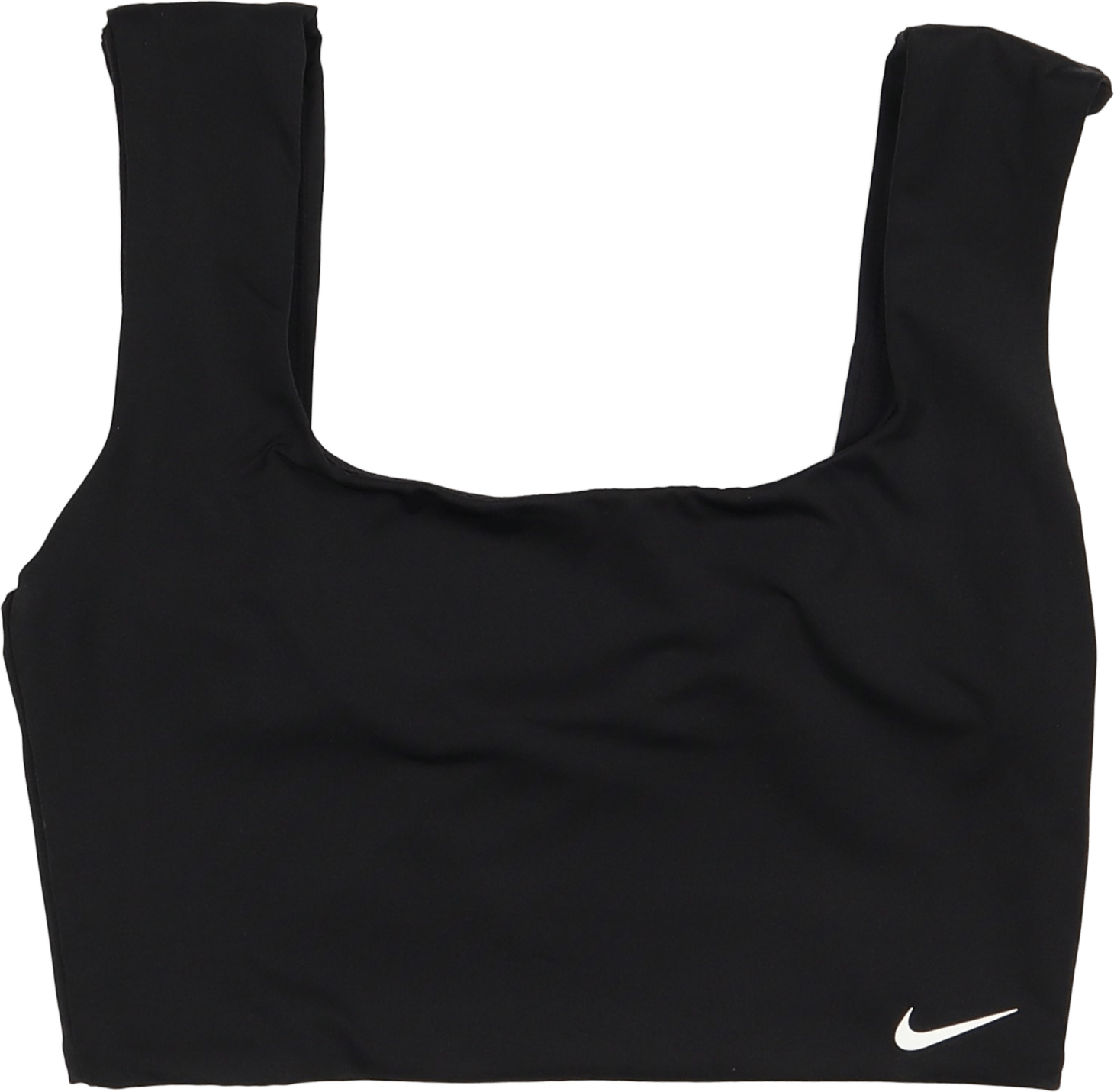 Nike Essential Crop Top Black, Female, Odzież, Stroje kąpielowe, Czarny, S