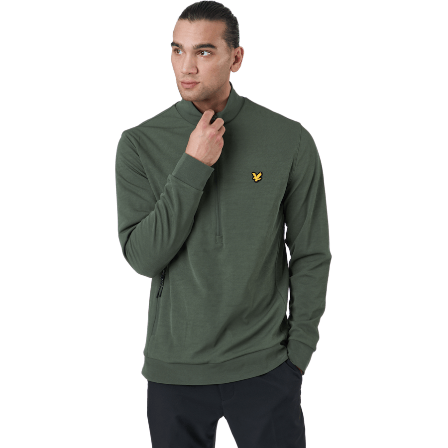 Windshield 1/2 Zip Midlayer X65 Cactus Green - Bild 2