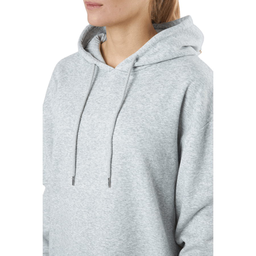 Pcchilli Ls Sweat Dress Bc Light Grey Melange - Bild 4