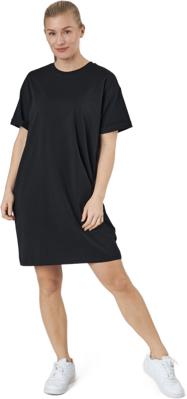 Pcria Ss Dress  Bc Black