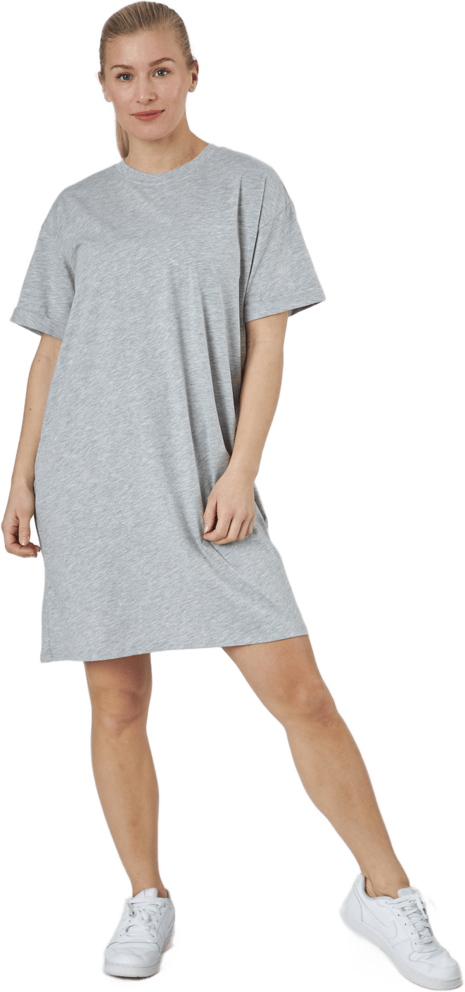 Pcria Ss Dress  Bc Light Grey Melange, Female, Vêtements, jupes et robes, Gris, XL
