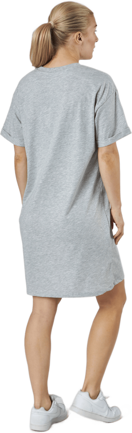 Pcria Ss Dress  Bc Light Grey Melange - Bild 3