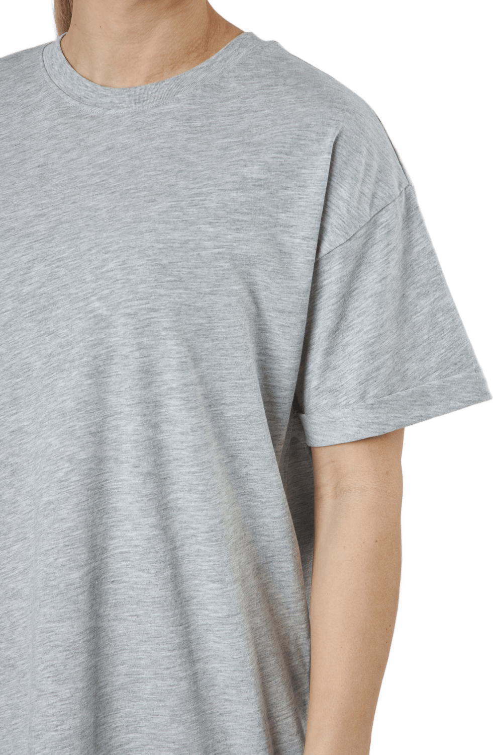 Pcria Ss Dress  Bc Light Grey Melange - Bild 4