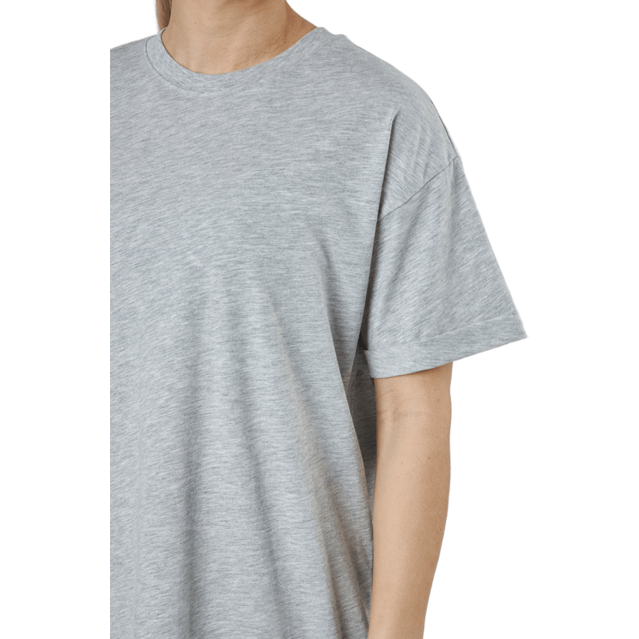 Pcria Ss Dress Bc Light Grey Melange - Bild 4