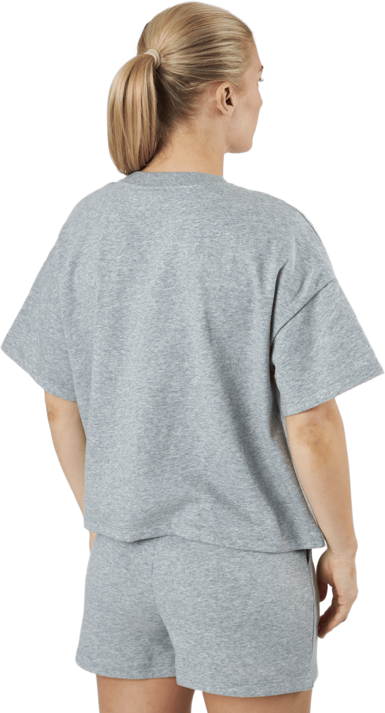 Pcchilli Summer 2/4 Loose Swea Light Grey Melange - Bild 3