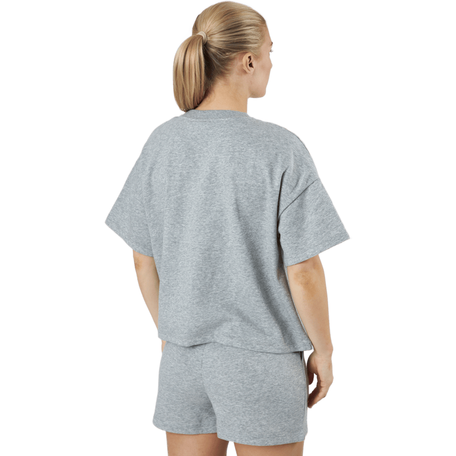 Pcchilli Summer 2/4 Loose Swea Light Grey Melange - Bild 3