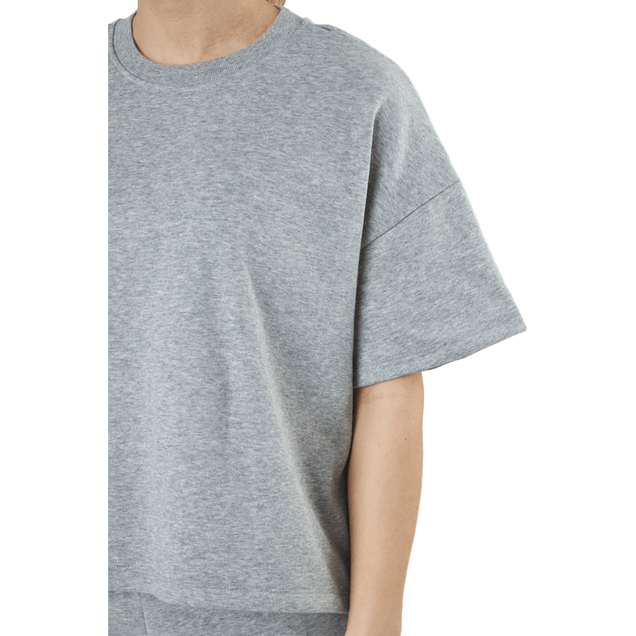 Pcchilli Summer 2/4 Loose Swea Light Grey Melange - Bild 4