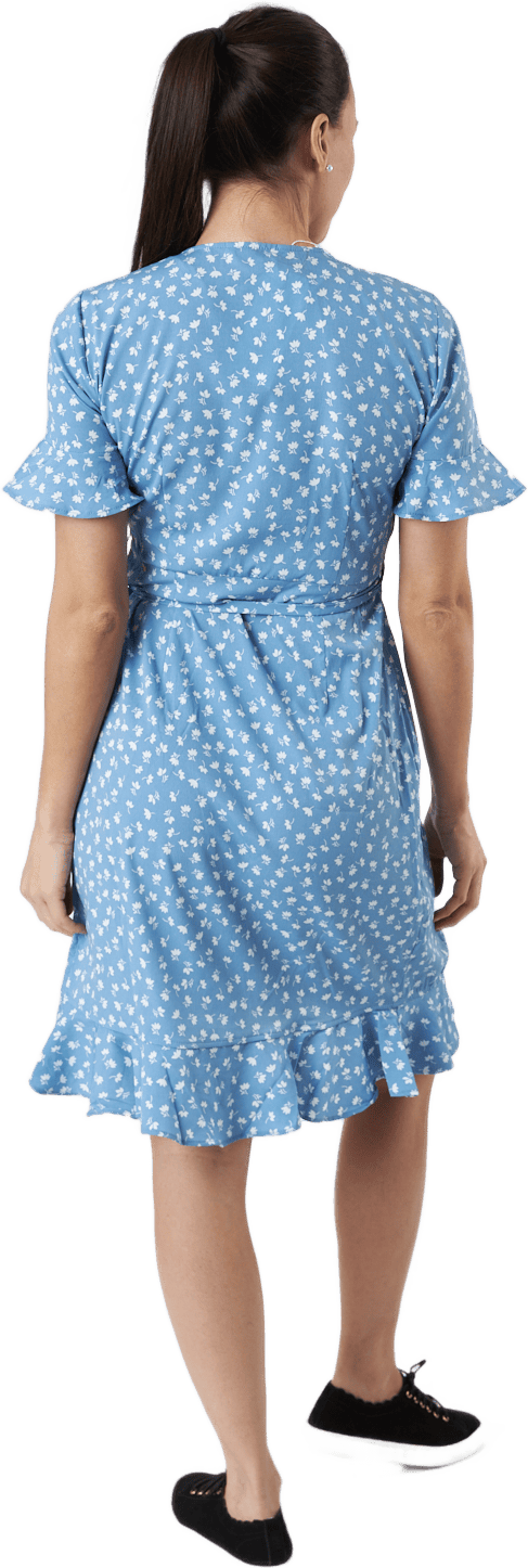 Onlolivia S/s Wrap Dress Wvn Allure - Bild 3