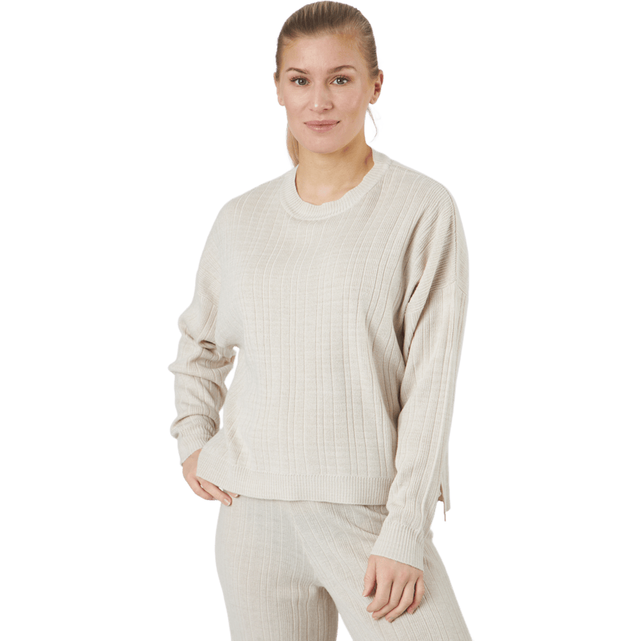 Onlshelly L/s Pullover Knt Moonbeam